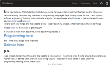 Tablet Screenshot of nickgeorge.net